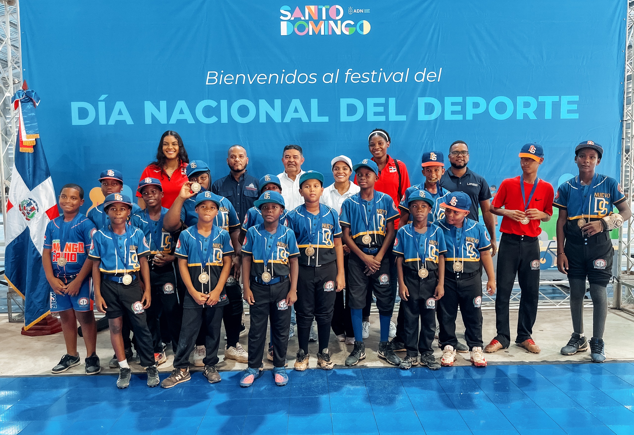 Alcaldía del DN celebra Día Nacional del Deporte con gran festival en Domingo Savio.