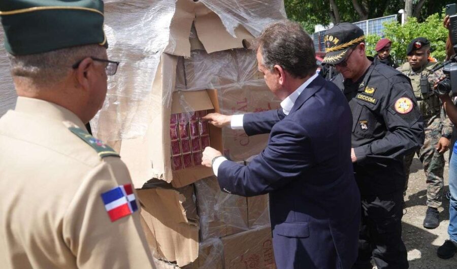 RD avanza en la lucha contra el comercio ilícito: más condenas y mercancías incineradas