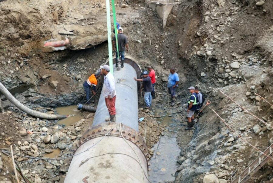 Sabana Iglesia espera agua potable antes de Año Nuevo tras avería de tubería