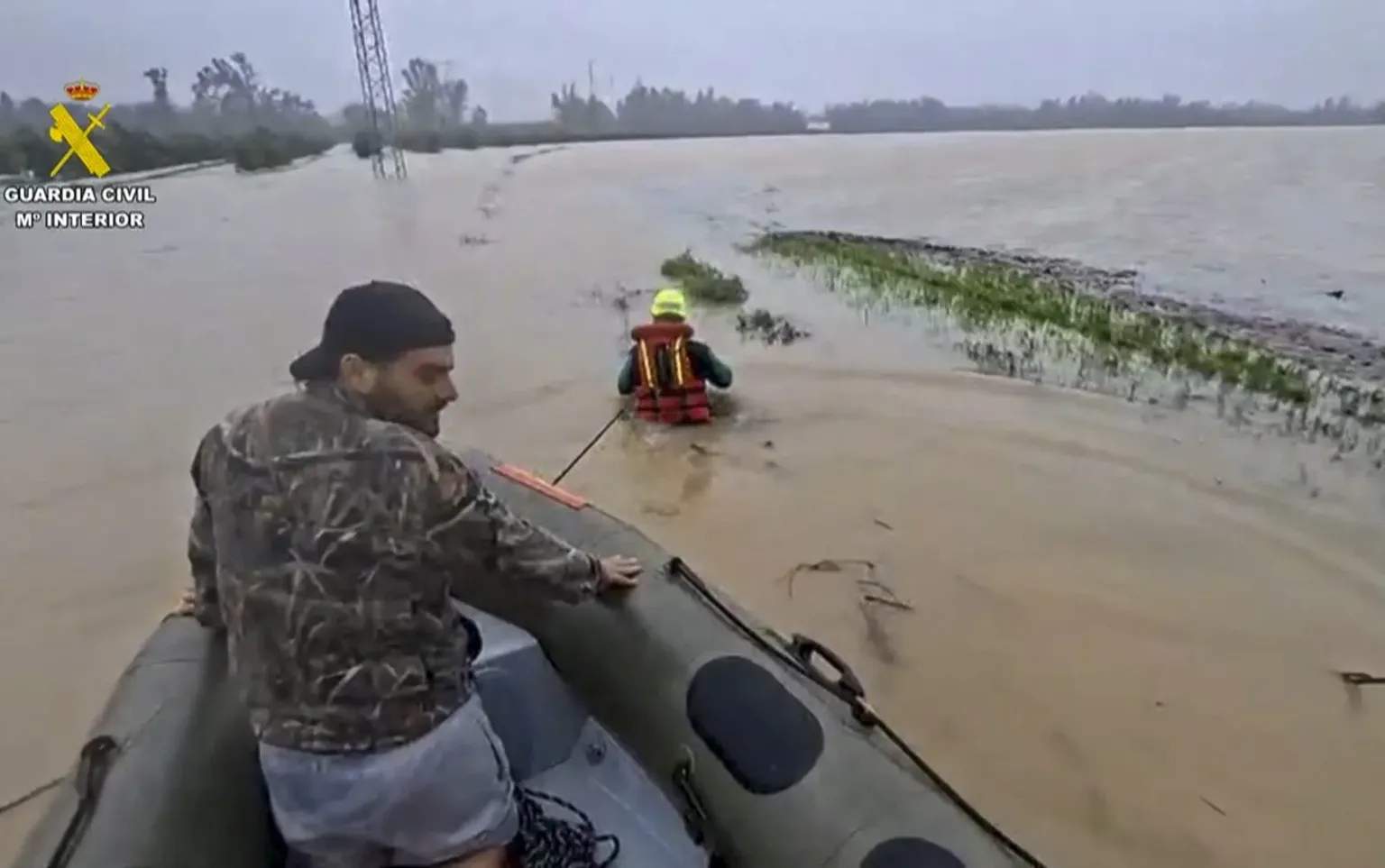 Unas 600 personas siguen desalojadas en Jerez por la crecida del Guadalete