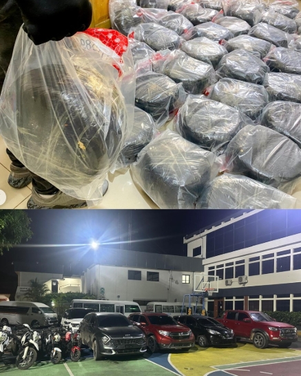 DNCD desmantela red de narcotráfico y ocupa 209 libras de marihuana en operativos simultáneos