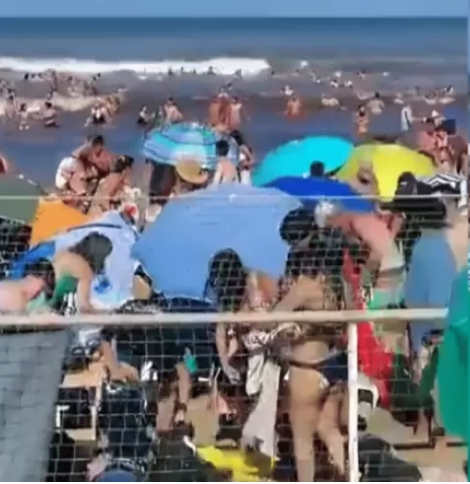 Meteotsunami sorprende a bañistas en Santa Clara del Mar