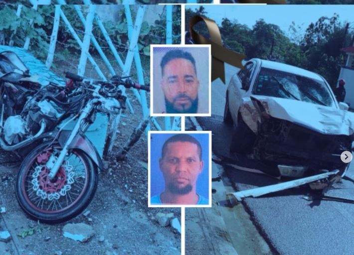 Accidente de tránsito en Villa Riva deja un fallecido y un herido grave