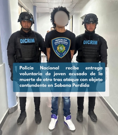 Se entrega presunto autor de ataque mortal en Sabana Perdida