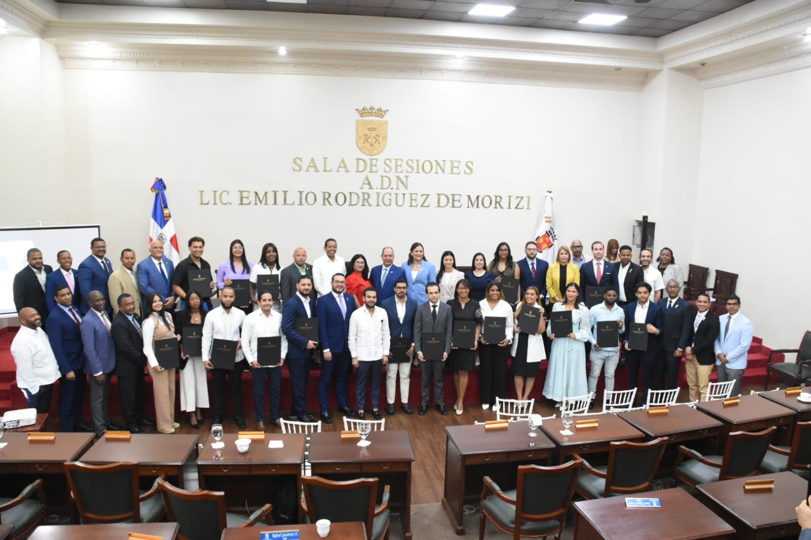 Concejo de Regidores del DN reconoce a jóvenes en el Día Nacional de la Juventud