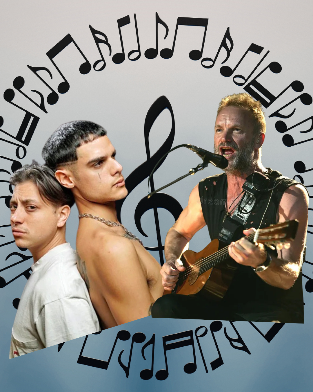 Ca7riel y Paco Amoroso lanzan tema junto a Sting: “Hasta Jesús tuvo un mal día”