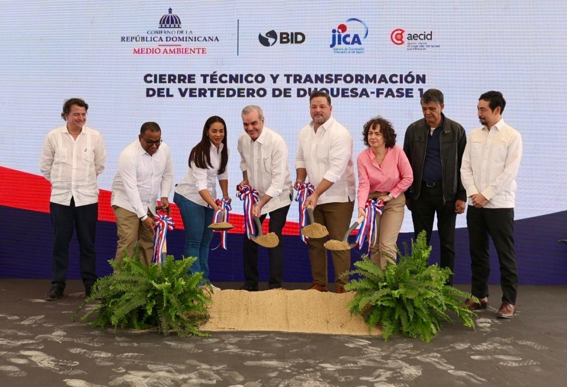 Gobierno dominicano inicia la primera fase de transformación del vertedero de Duquesa