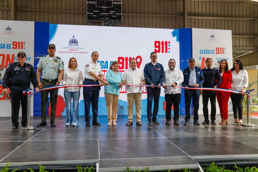 Gobierno pone en funcionamiento el Sistema 9-1-1 en Constanza y Jima Abajo