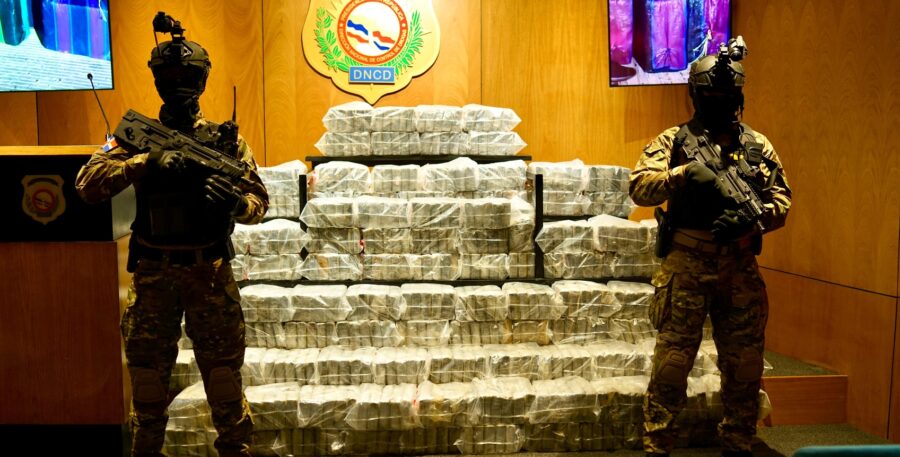 Operativo “espectacular” deja 564 paquetes de cocaína incautados en Barahona