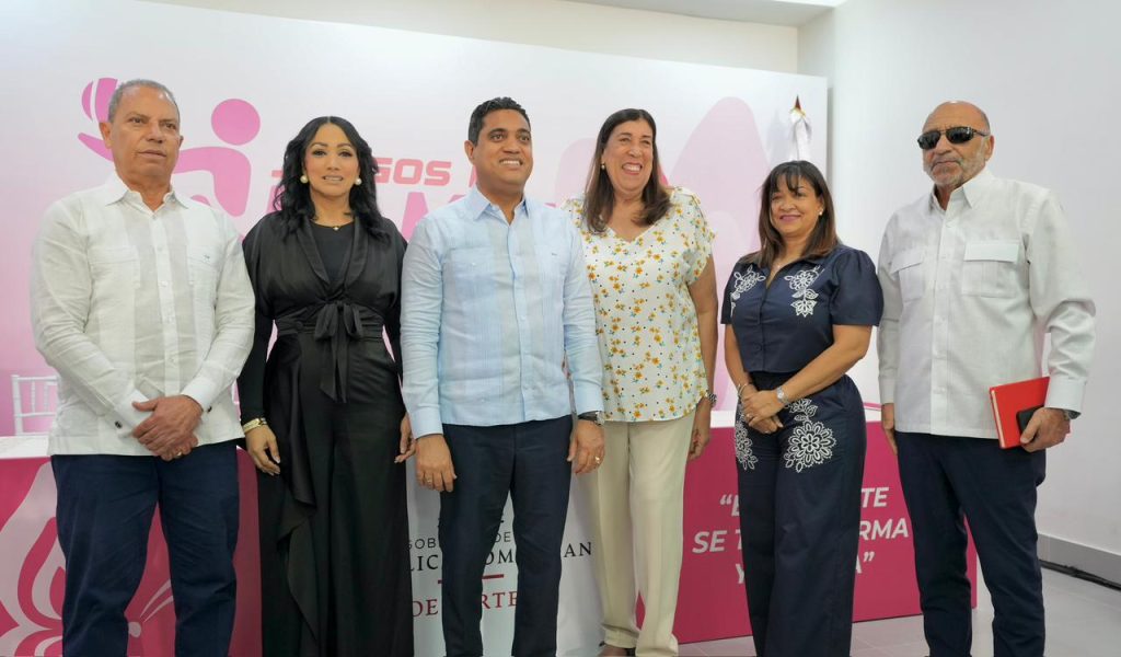 Ministro Kelvin Cruz anuncia el rescate de los Juegos de la Mujer