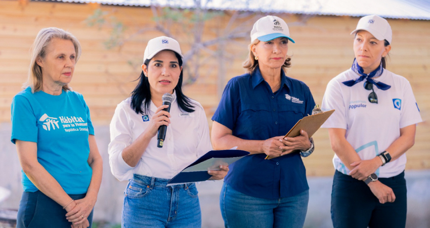 Voluntarios del Banco Popular y Hábitat Dominicana benefician a más de 800 personas en Yaguate