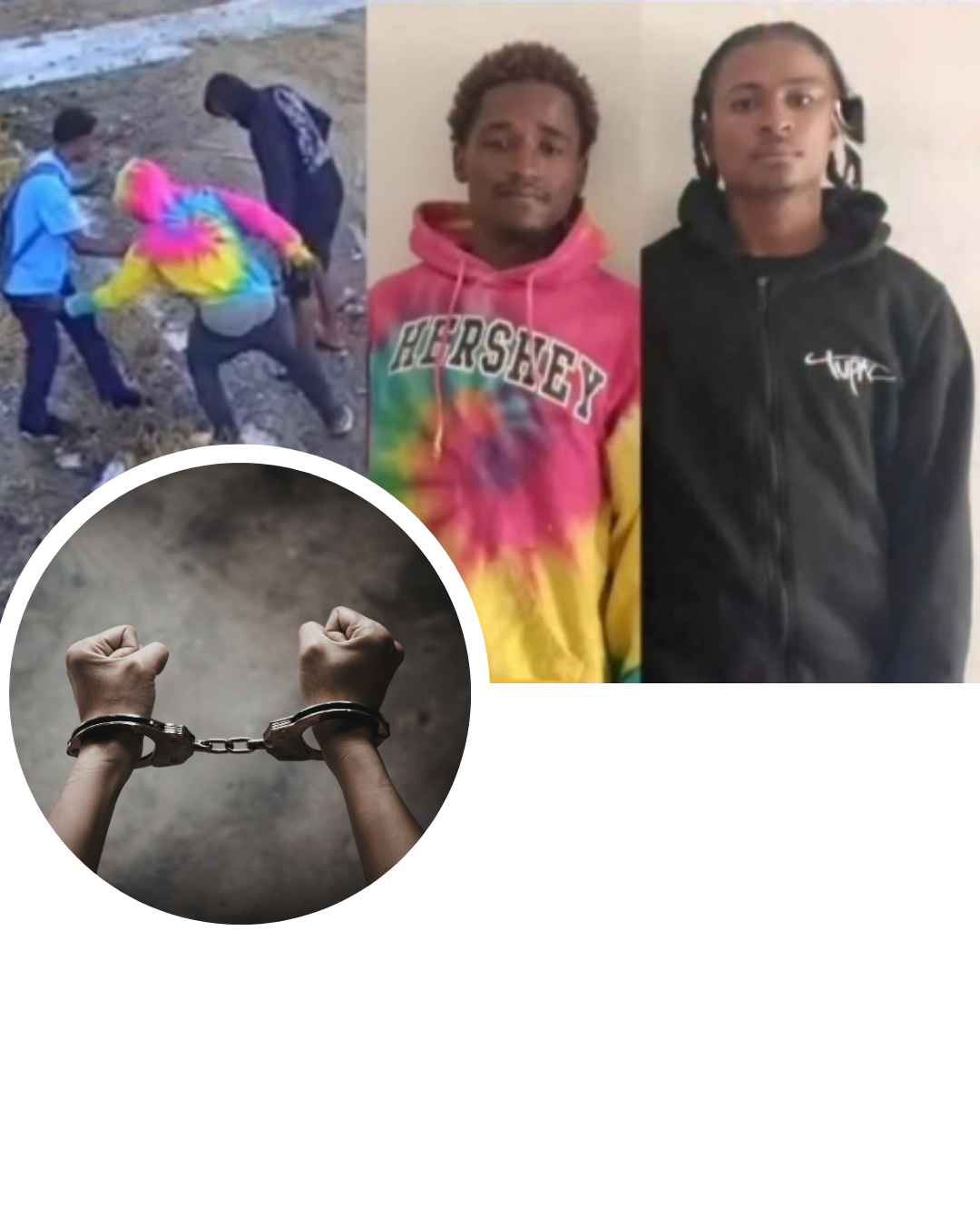 Apresan a dos sujetos acusados de asaltar a estudiante en Pantoja