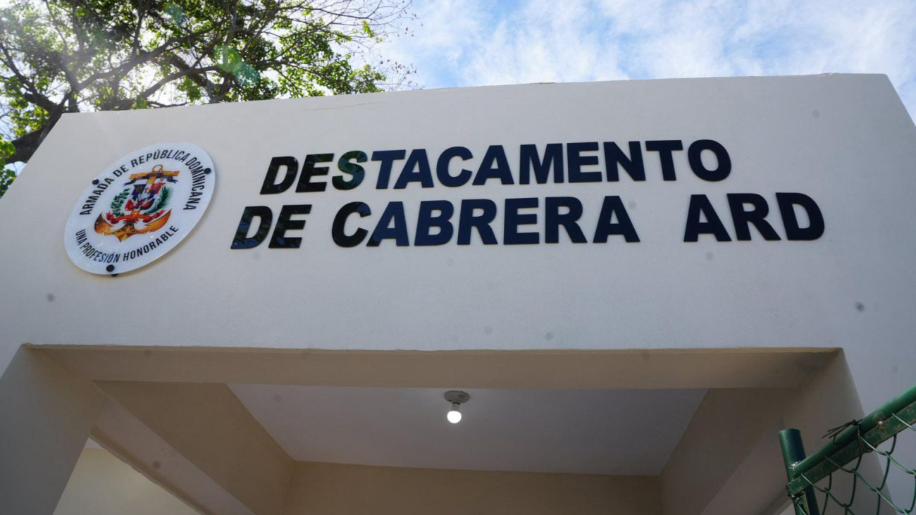 Armada de República Dominicana fortalece la seguridad marítima con inauguración de destacamento en Cabrera
