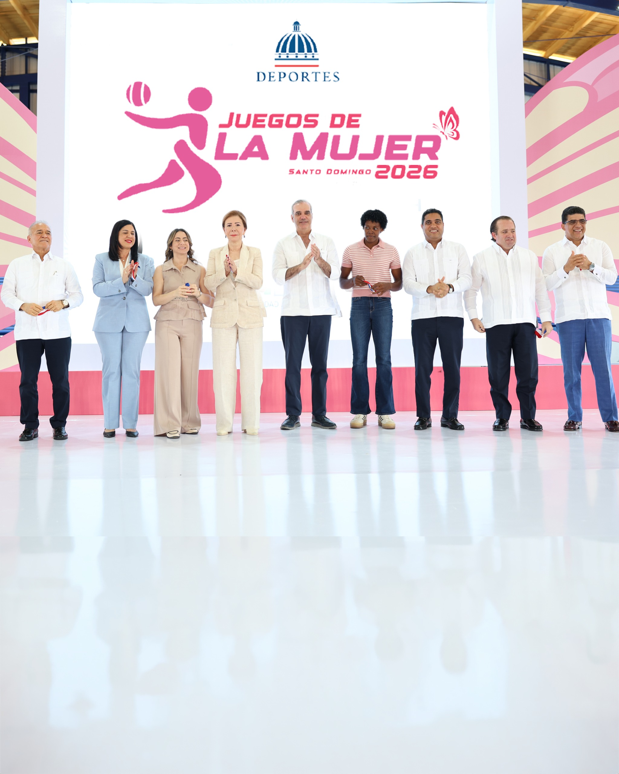 Presidente Luis Abinader inaugura Juegos de la Mujer 2026 y entrega complejo en Ciudad Juan Bosch