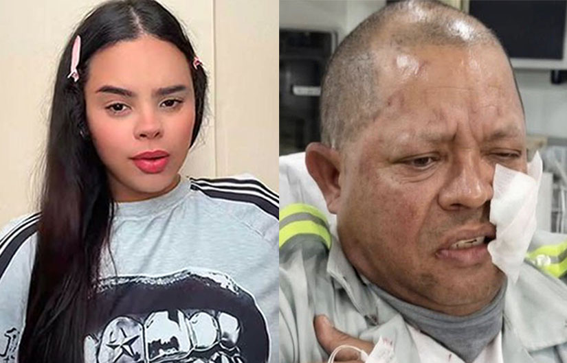 Mujer pide disculpas tras incidente con agente de DIGESETT en Aeropuerto del Cibao
