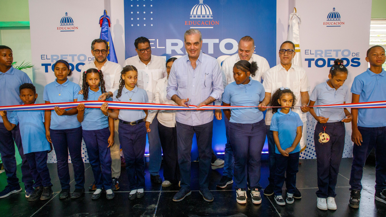 Nuevo liceo en Copeyito, Río San Juan, es inaugurado 