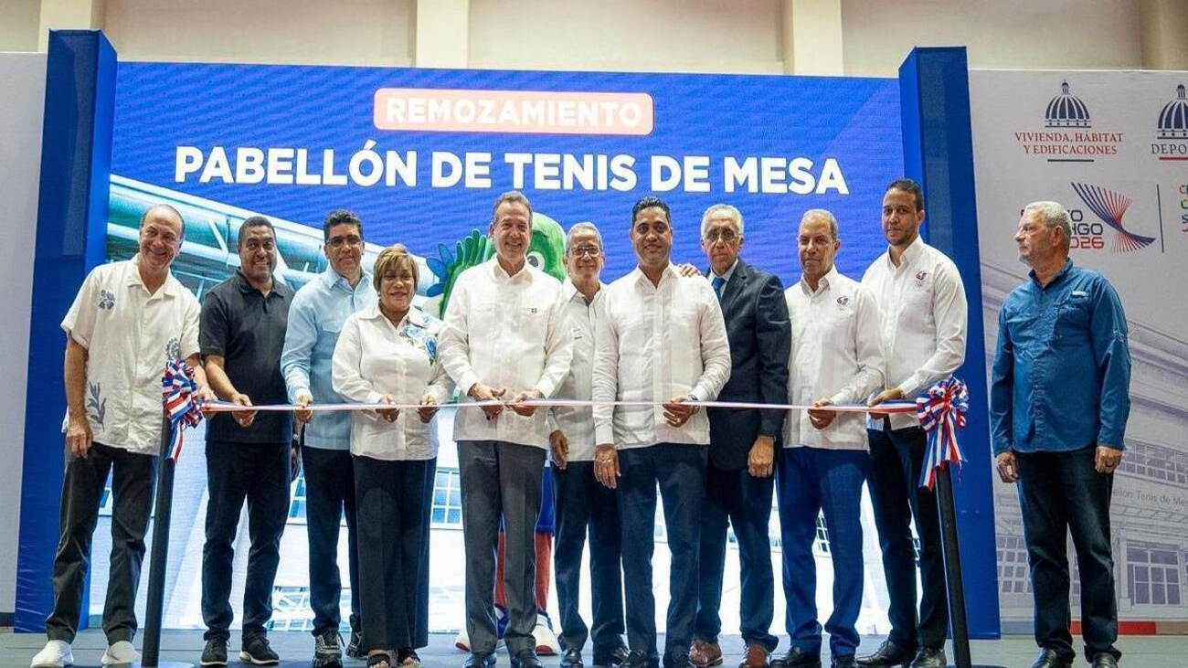 MIVHED entrega Pabellón de Tenis de Mesa totalmente remodelado en el Parque del Este