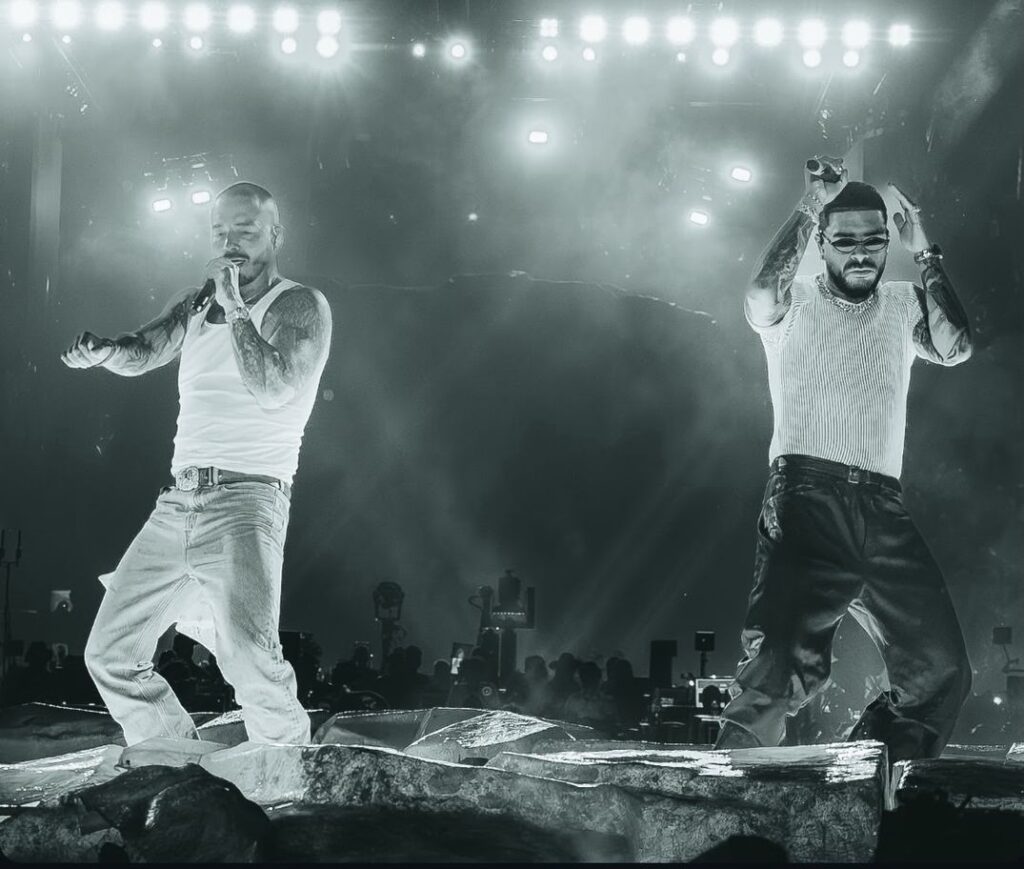 J Balvin y Ryan Castro impactan en Coachella durante show de Karol G