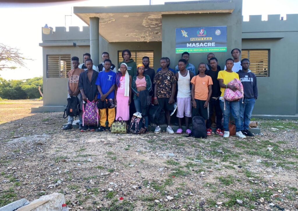 Detienen 40 indocumentados en operativos realizados en zona fronteriza de Dajabón