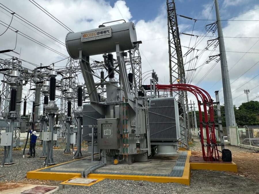 Edeeste pone en funcionamiento nuevo transformador de potencia en la Subestación Los Mina 138 kV