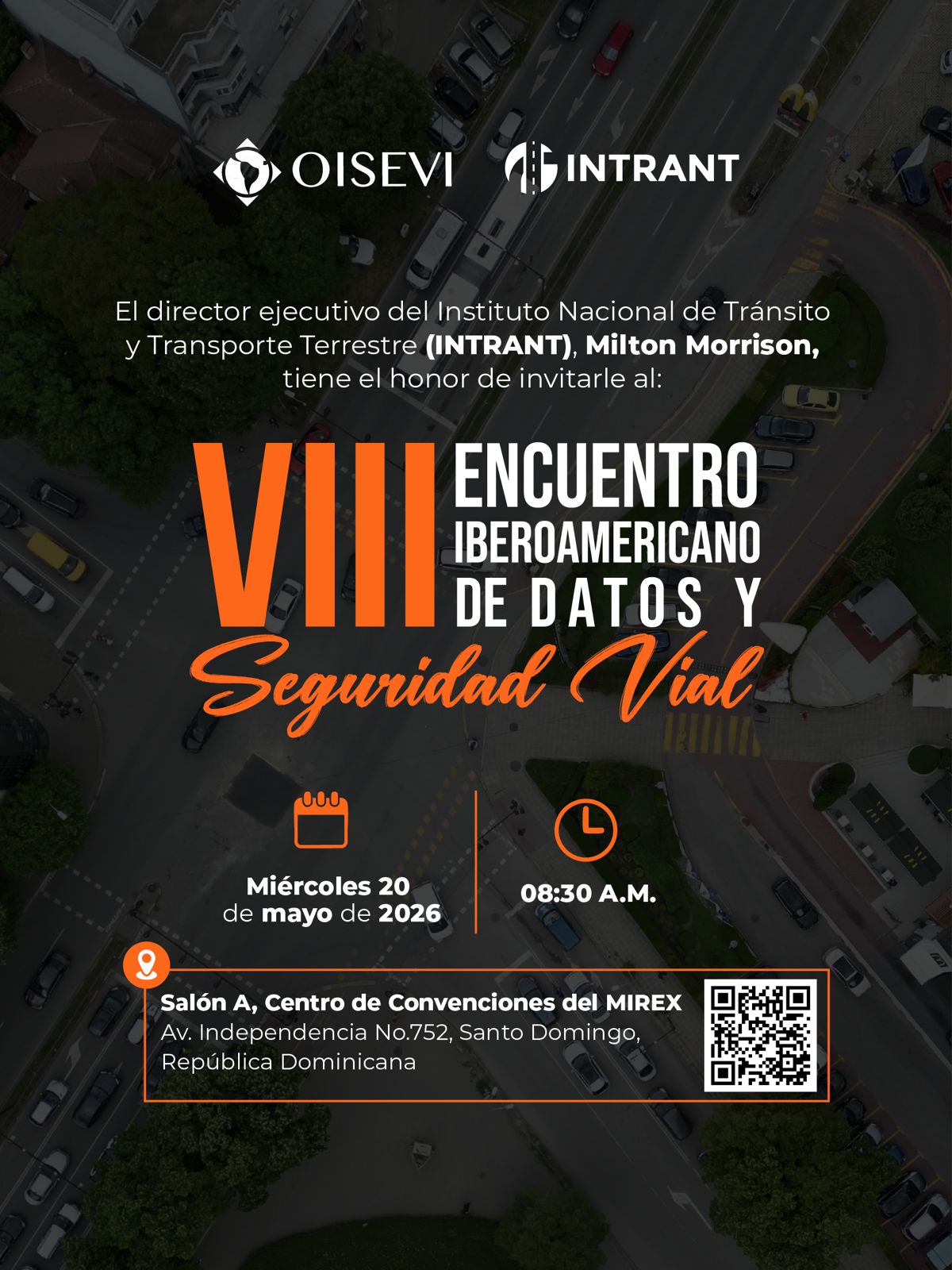 INTRANT convierte a República Dominicana en sede regional de la seguridad vial y reúne a 14 países en encuentro del OISEVI