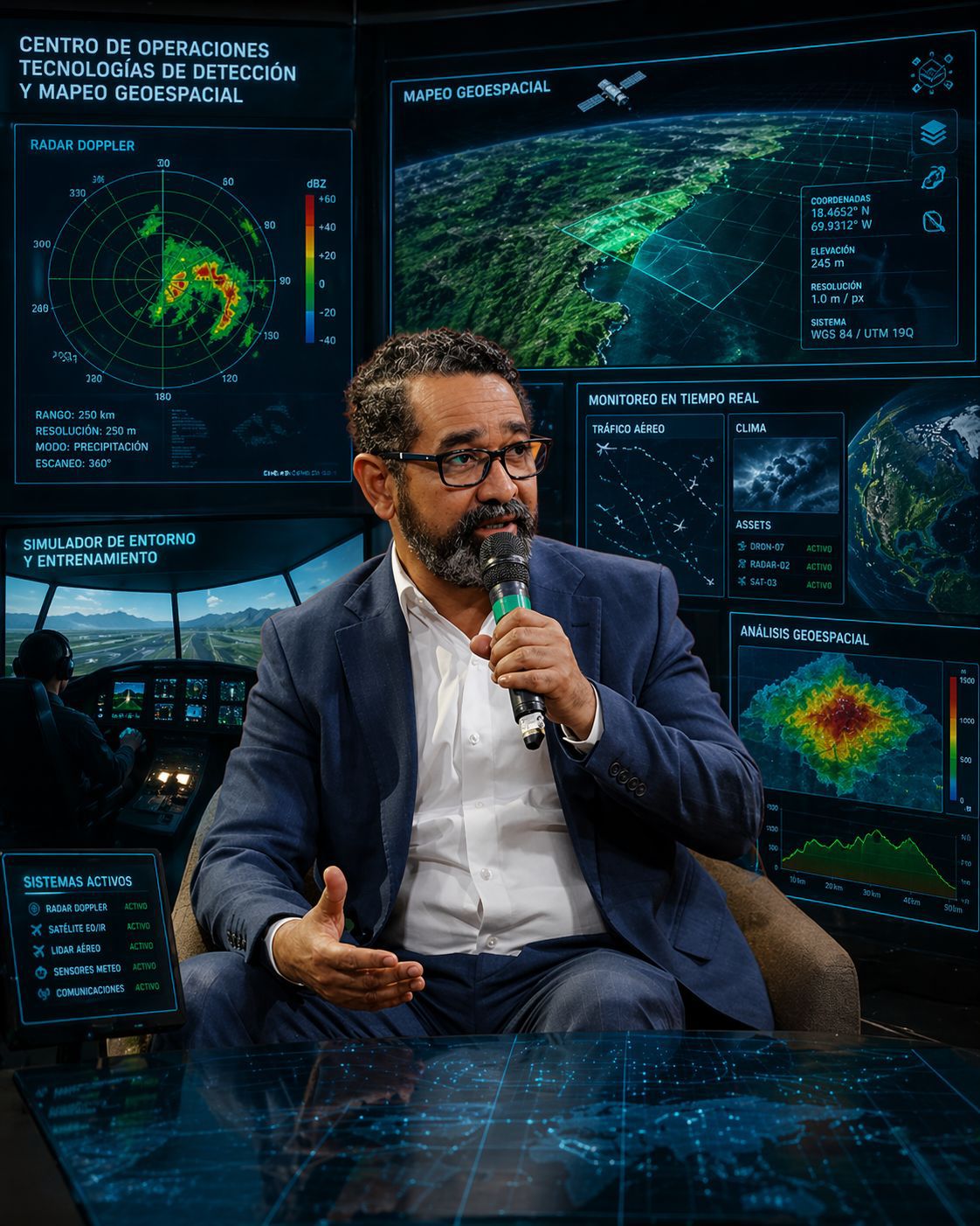 Juan Salas destaca enfoque científico y tecnológico ante posibles efectos de El Niño en RD