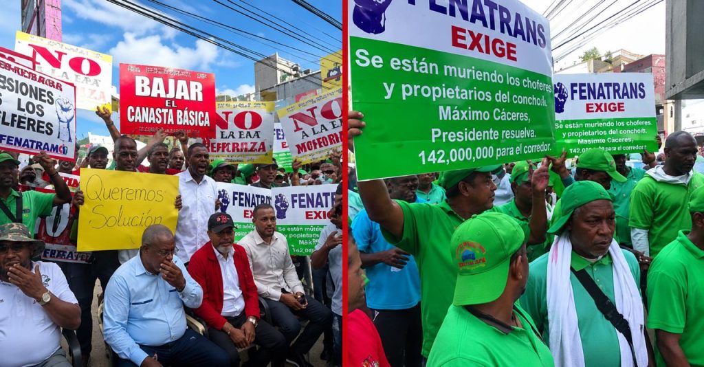 Transportistas y organizaciones populares de SDN califican como una “reforma fiscal disfrazada” medidas económica del Gobierno