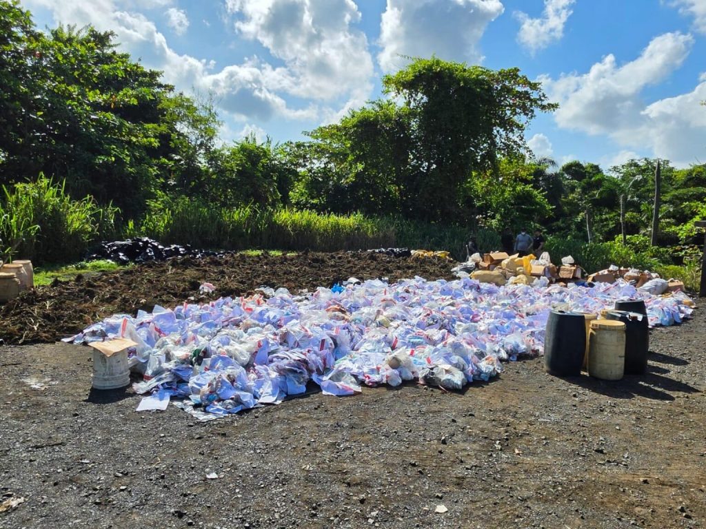 Inacif destruye más de 3 toneladas de drogas