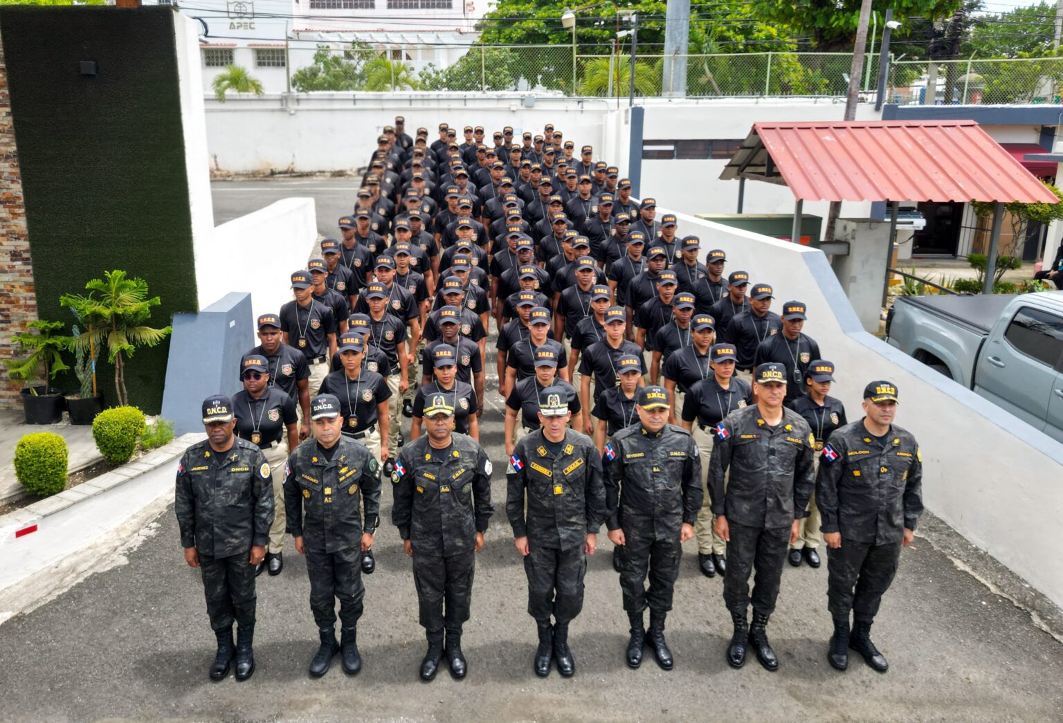 DNCD integra 100 nuevos agentes para reforzar lucha contra el narcotráfico