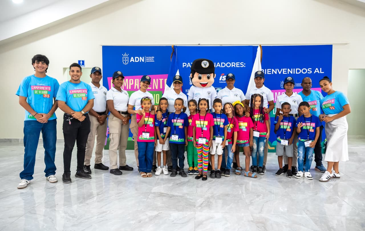 Carolina Mejía inicia Campamento de Verano 2026 de Alcaldía del DN en Cristo Rey