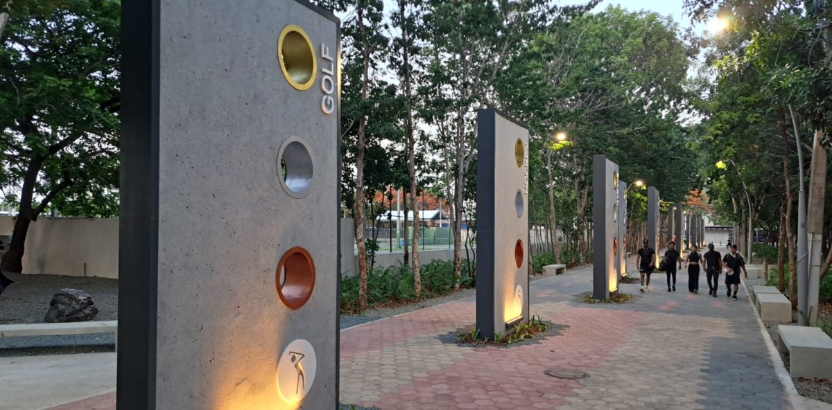 Paseo de los Medallistas: una de las nuevas atracciones del Centro Olímpico Juan Pablo Duarte