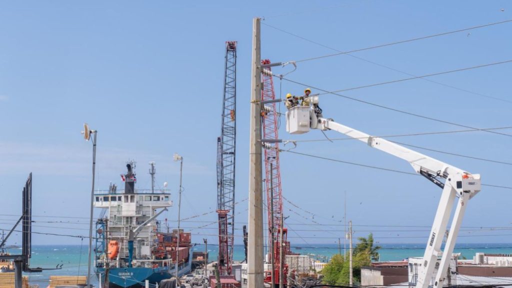 Continuarán este sábado los trabajos de reconducción de línea en Puerto Plata