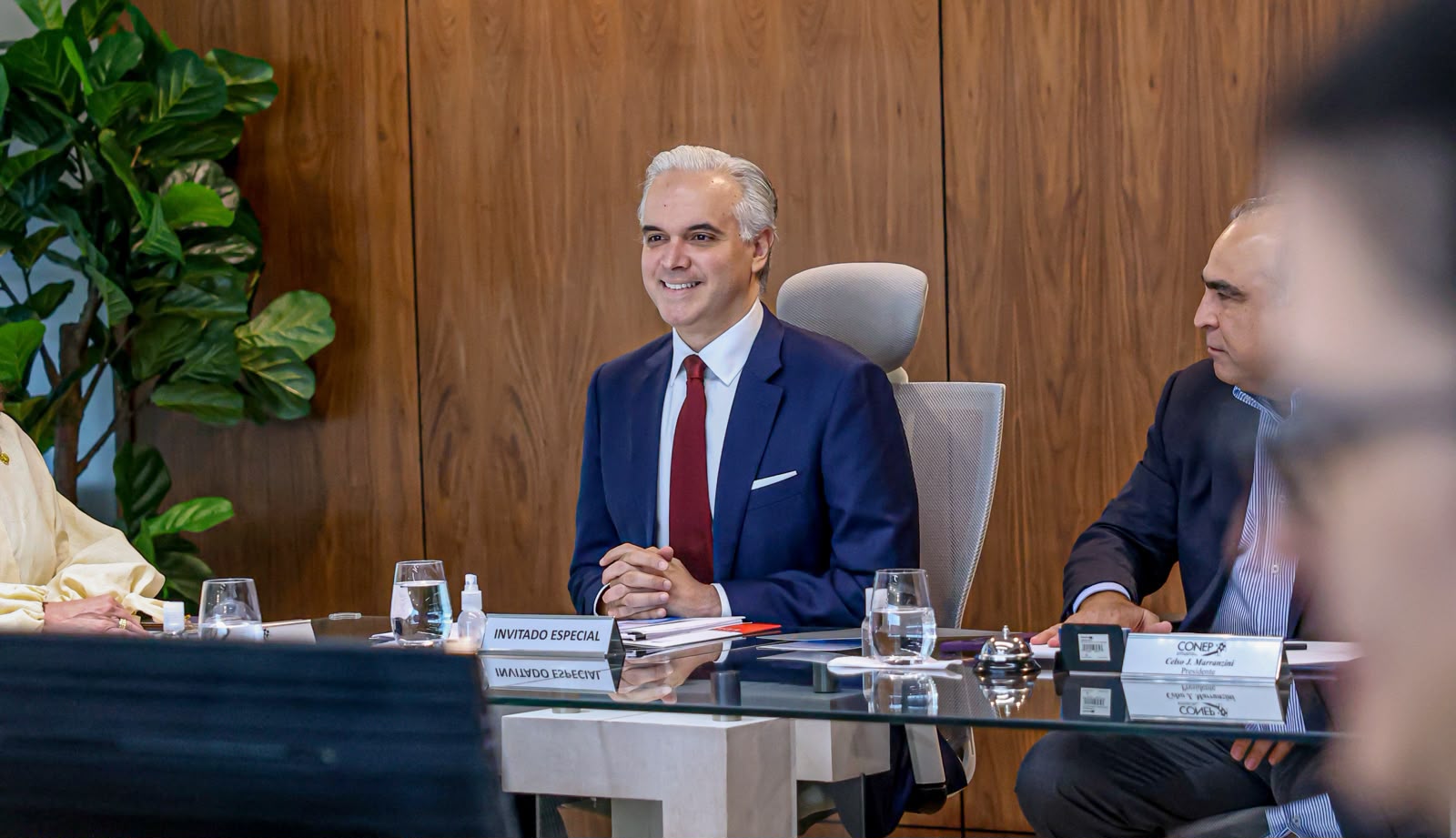 Luis Miguel De Camps destaca ante el Conep la educación como motor del desarrollo