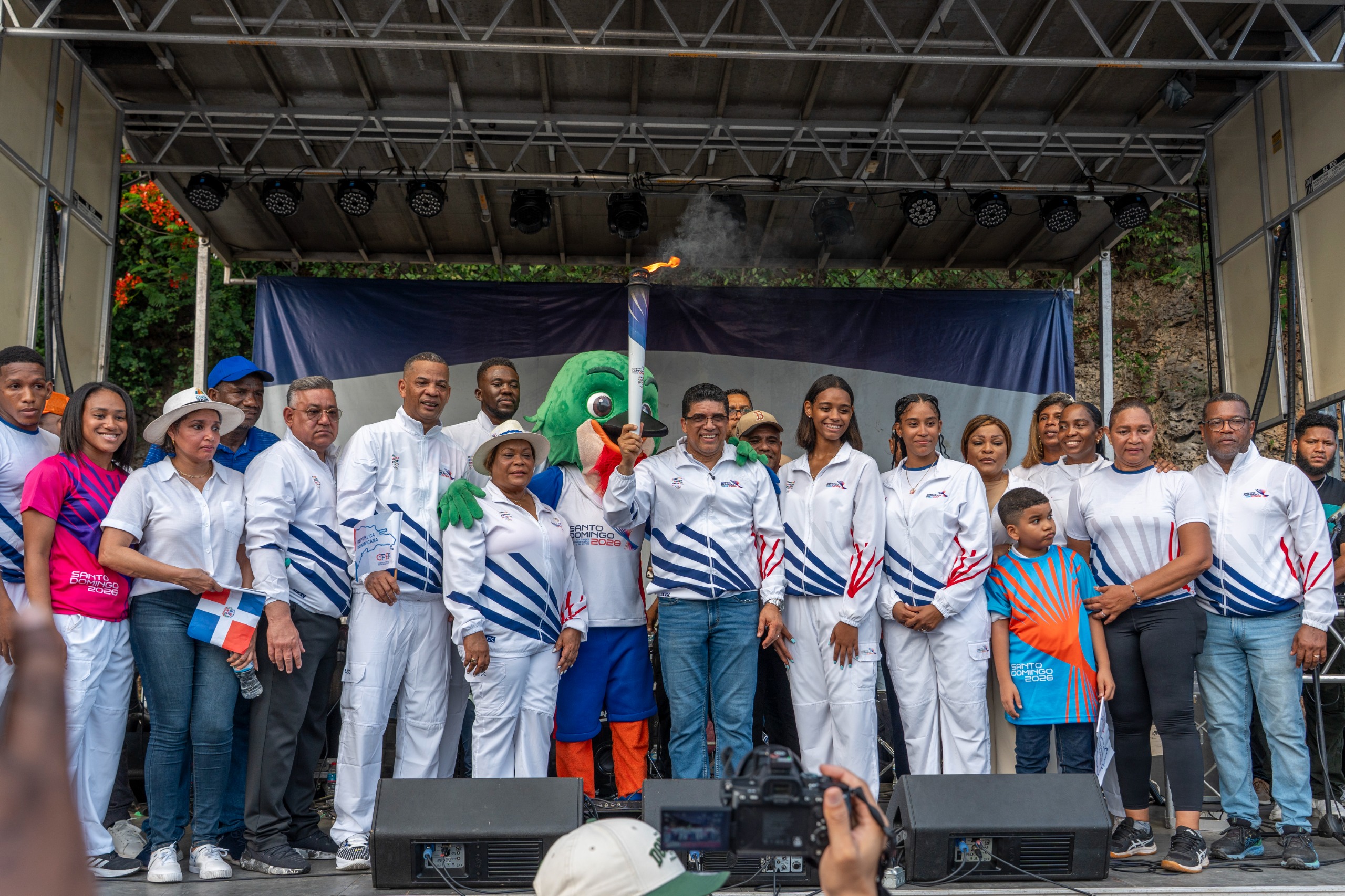 Santo Domingo Este enciende la pasión deportiva con la llegada de la antorcha de los Juegos 2026
