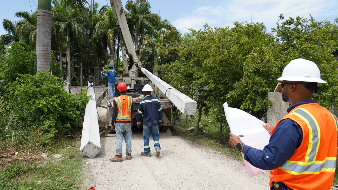 Edesur inicia programa de rehabilitación de redes eléctricas con inversión de RD$1,907 millones