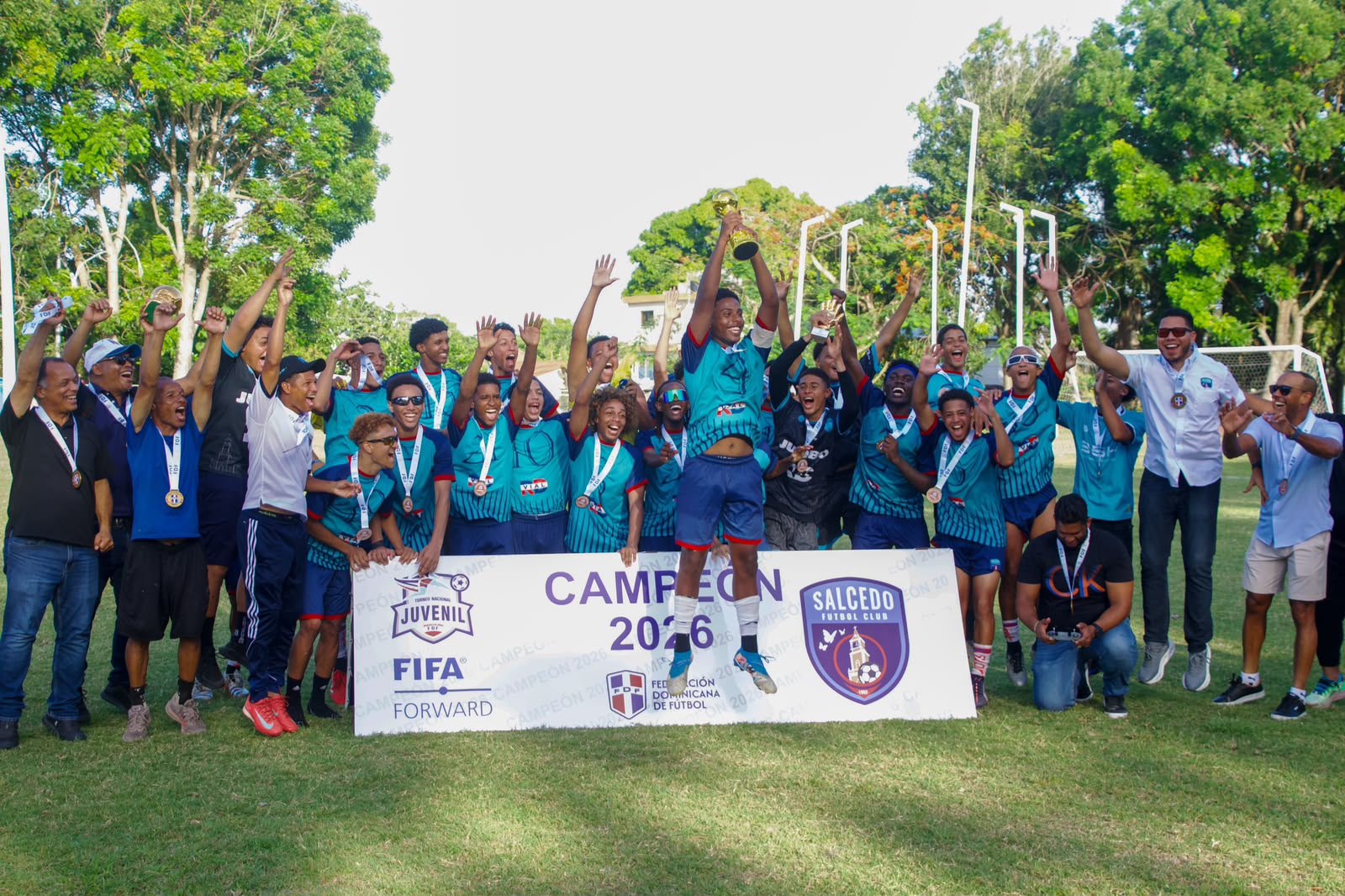 Salcedo FC conquista el Torneo Nacional Juvenil U19 y reafirma su protagonismo en el fútbol dominicano