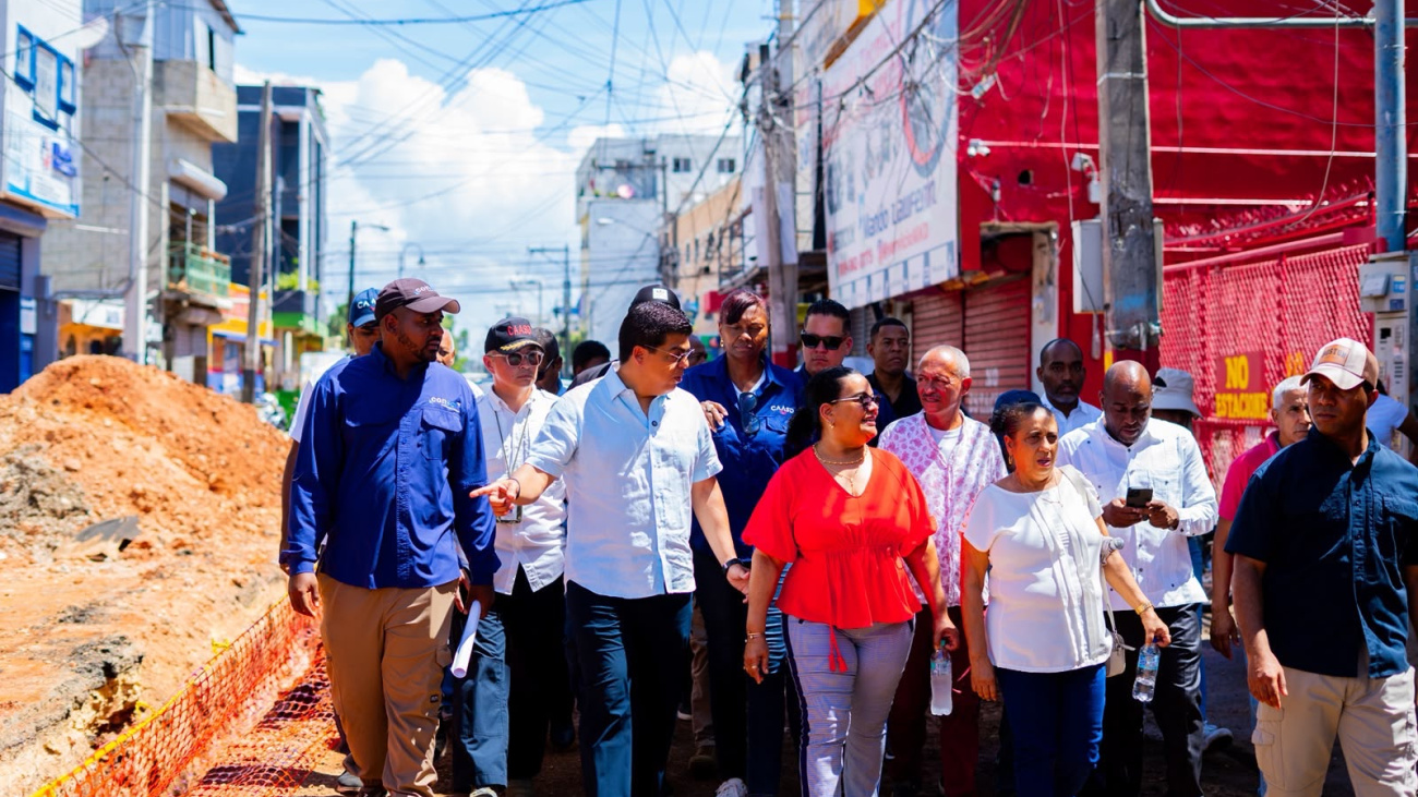 Director de la Caasd pide paciencia a comerciantes y residentes de sectores donde se realizan obras