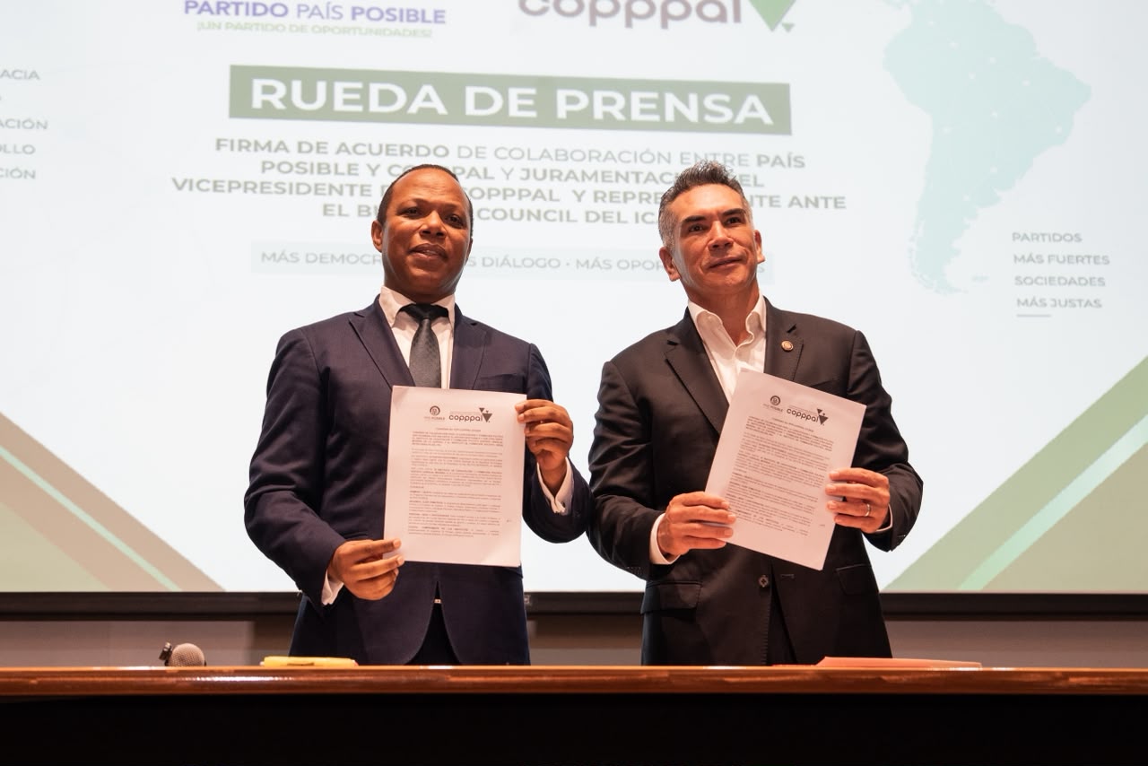 Milton Morrison es reelegido y juramentado vicepresidente de la COPPPAL y amplia representación internacional de País Posible
