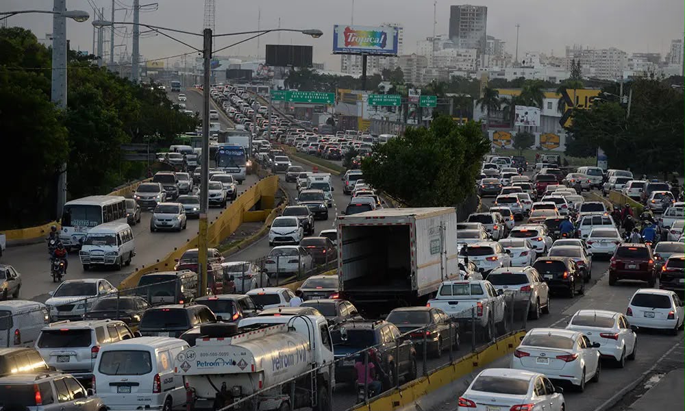 INTRANT: 6.7 millones de viajes se realizan diariamente en el Gran Santo Domingo