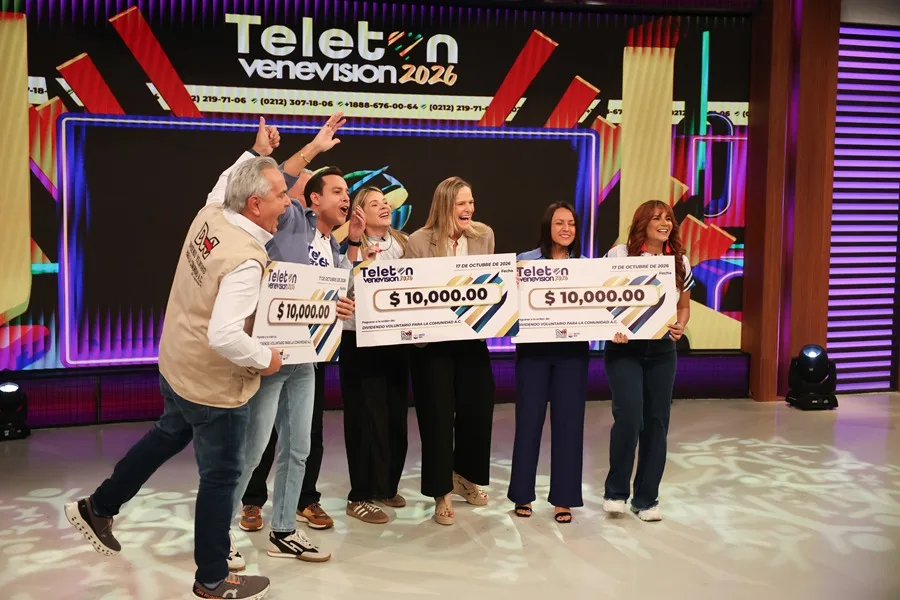 Teletón recauda más de US$2.3 millones para afectados por terremotos en Venezuela