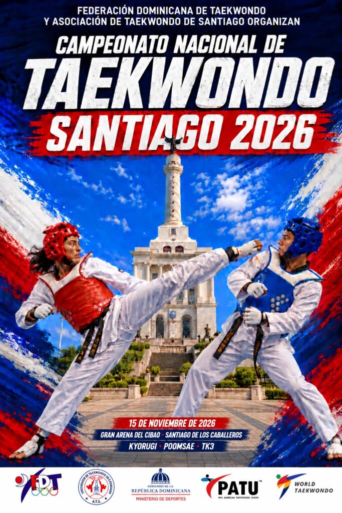 Santiago será sede del Campeonato Nacional de Taekwondo 2026 el próximo 15 de noviembre